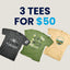 Buy 3 For $50