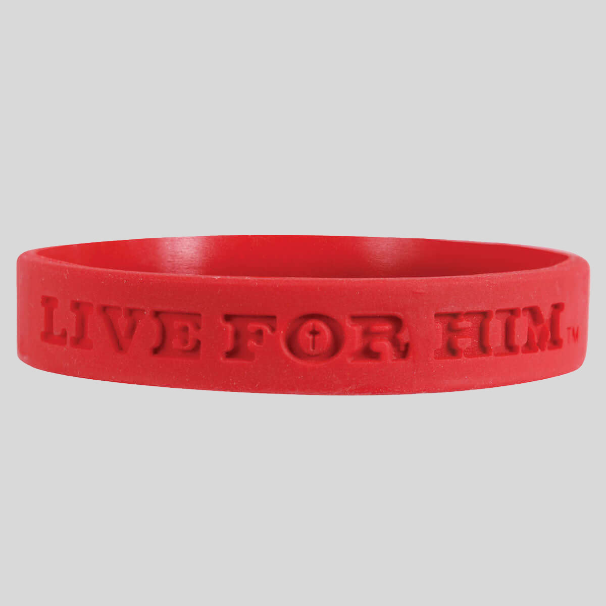 Kerusso Live For Him Rubber Wristband
