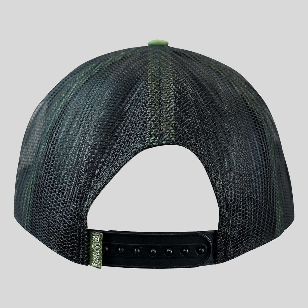 So God Made A Farmer Mens Cap Camo Flag