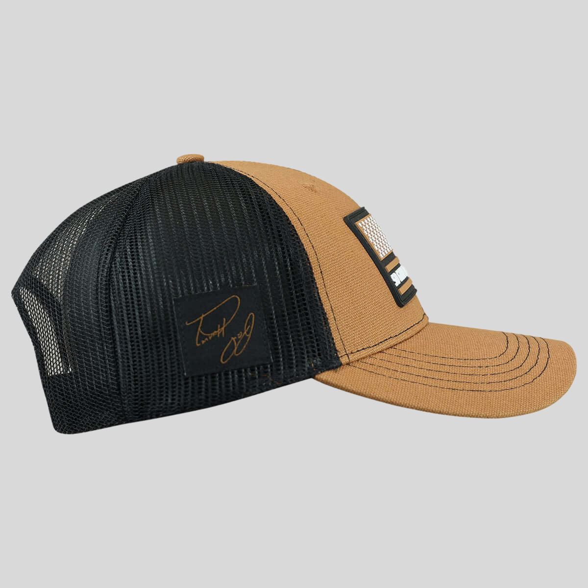 So God Made A Farmer Mens Cap Farmer Flag