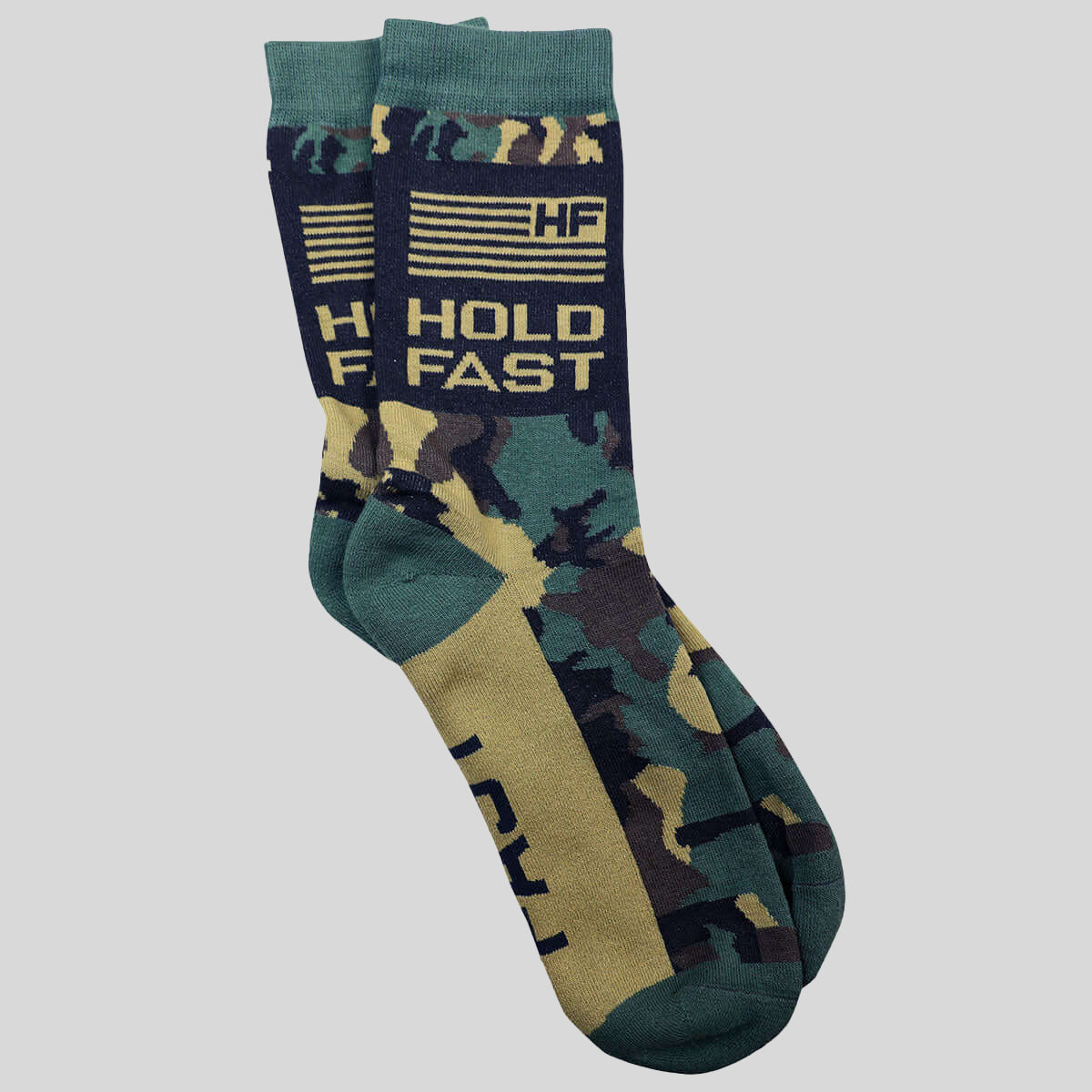 HOLD FAST Socks Camo Flag Main image