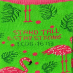 Kerusso Crew Socks Flamingo