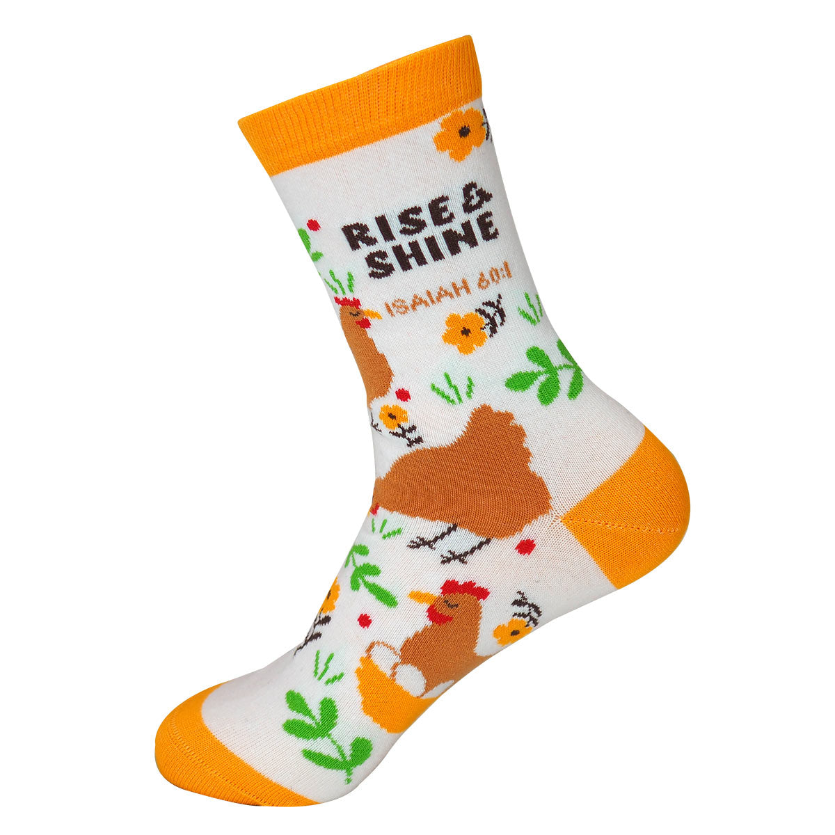 Kerusso Crew Socks Rise & Shine