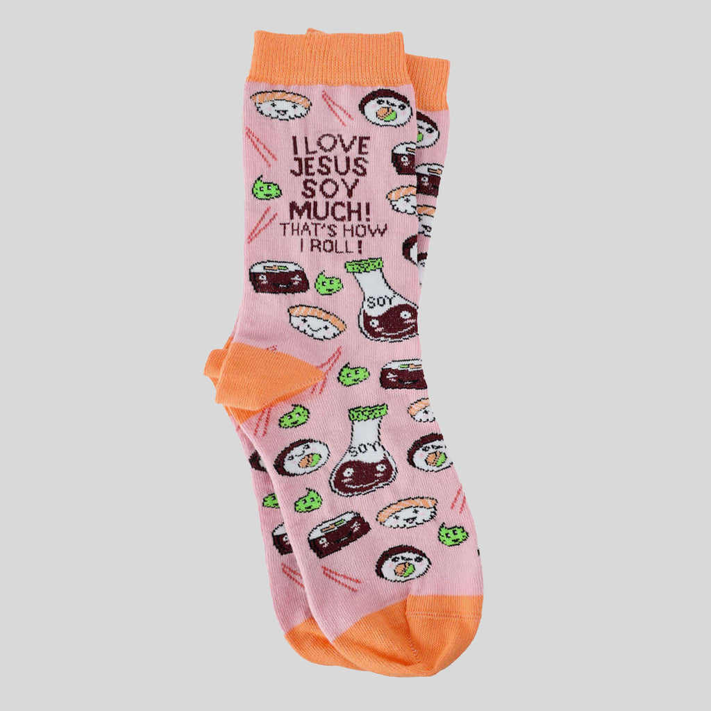 Kerusso Crew Socks Sushi