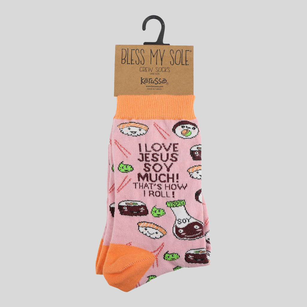 Kerusso Crew Socks Sushi