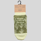 Kerusso Ankle Socks Grow In God's Grace