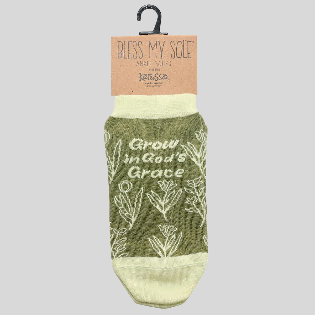 Kerusso Ankle Socks Grow In God's Grace