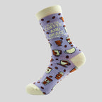 Kerusso Crew Socks Coffee And Grace