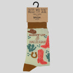 Kerusso Crew Socks Giddy Up