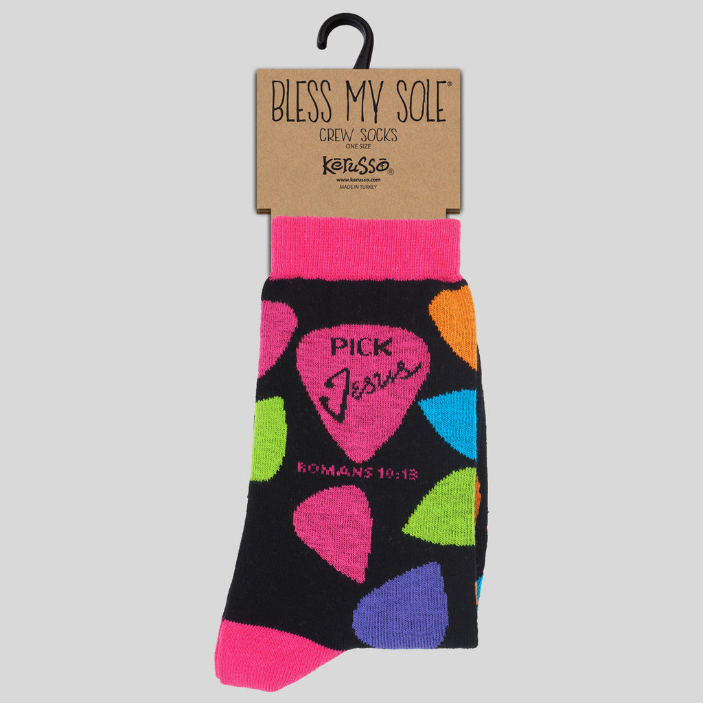 Kerusso Crew Socks Pick Jesus
