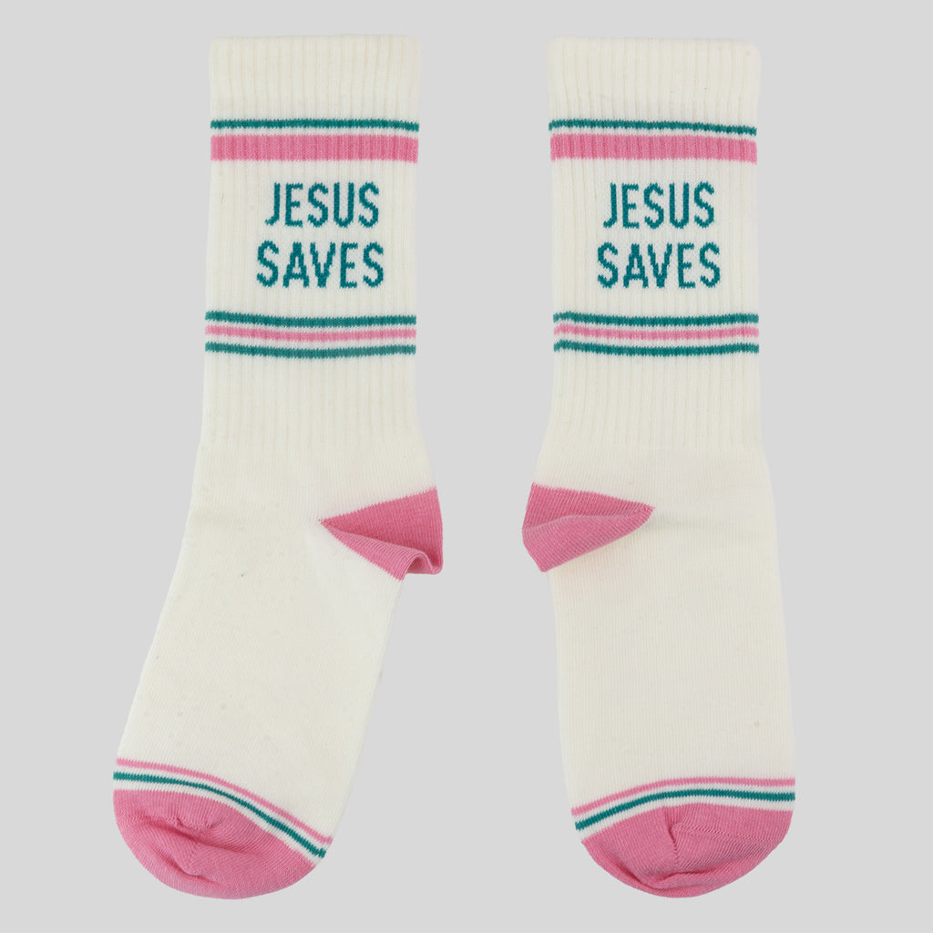 Kerusso Athletic Socks Jesus Saves