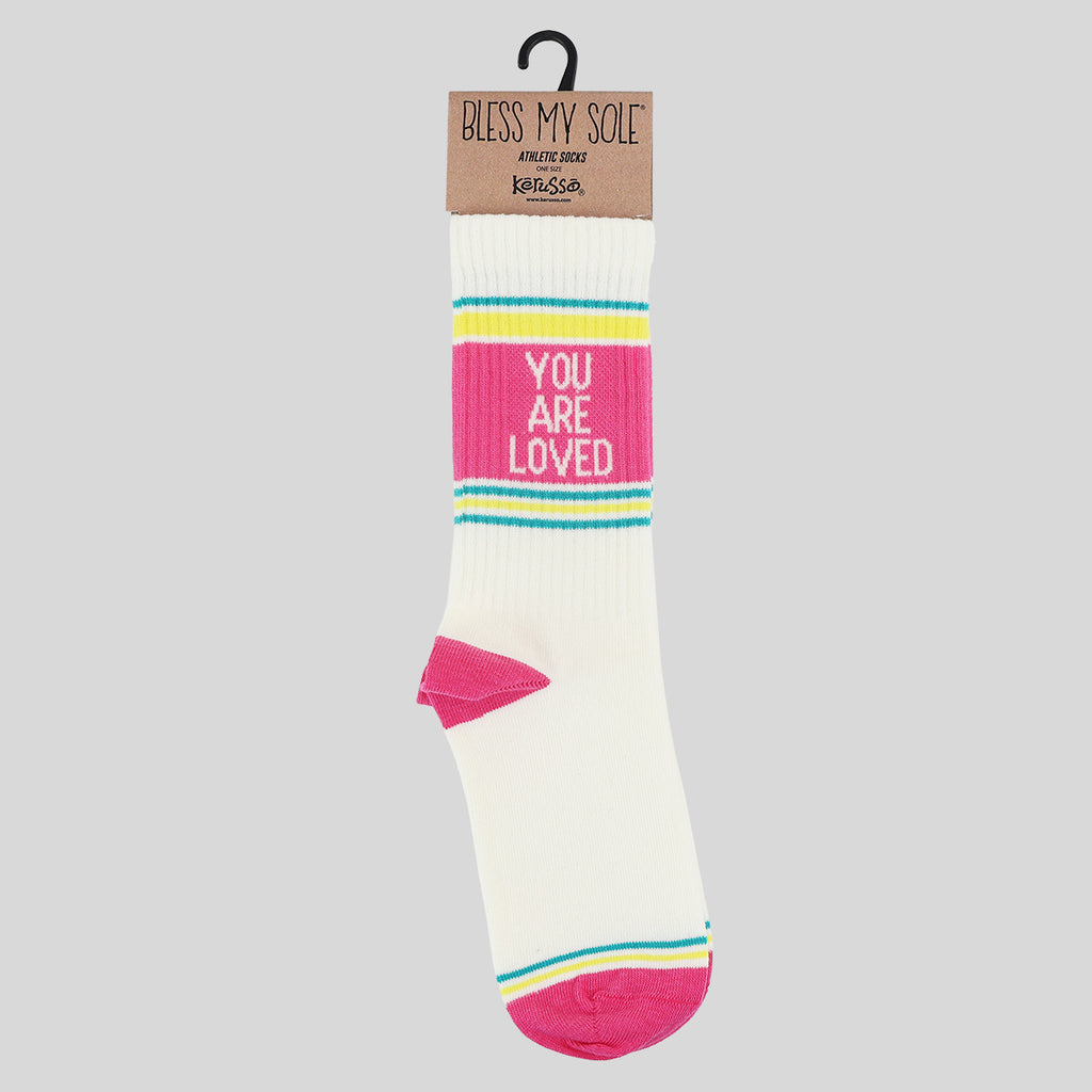 Kerusso Athletic Socks You Are Loved