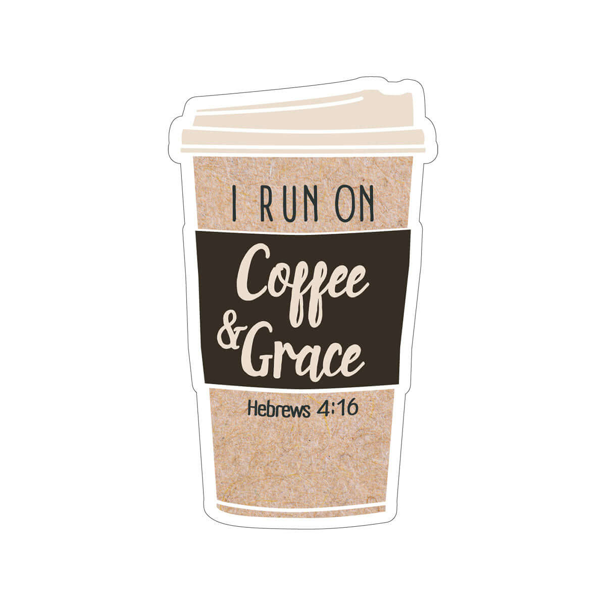 Kerusso Coffee & Grace Sticker