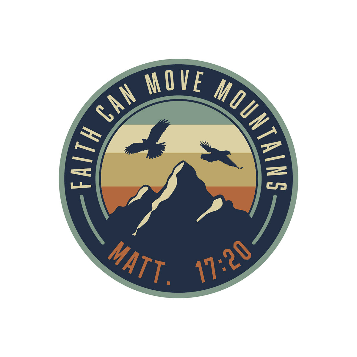 Kerusso Move Mountains Sticker Secondary image