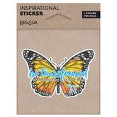 Kerusso Transformed Butterfly Sticker