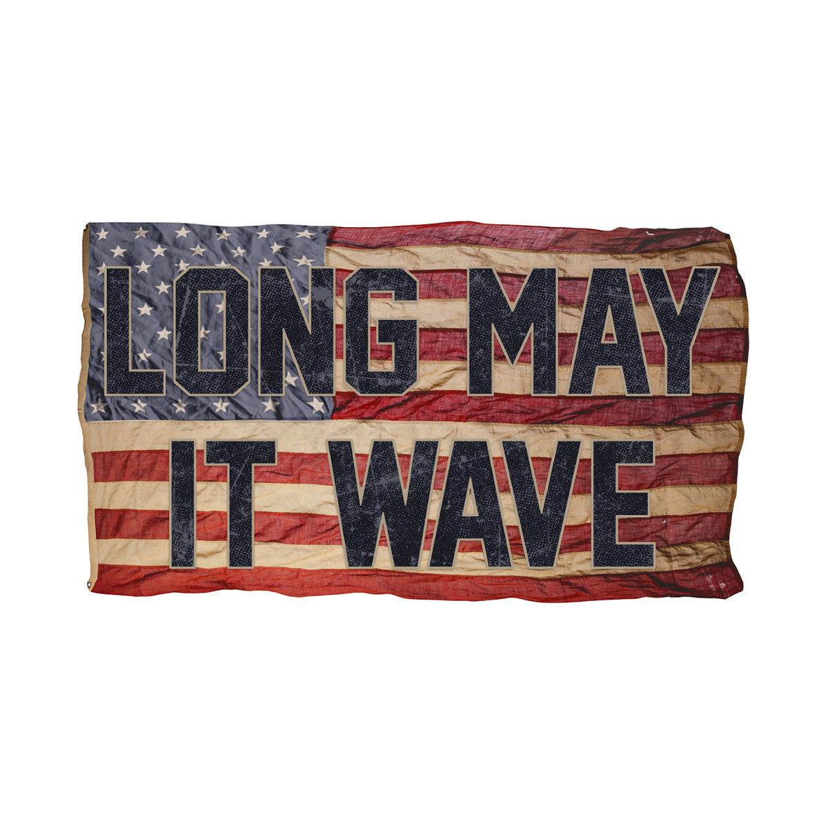HOLD FAST Long May it Wave Sticker Secondary image