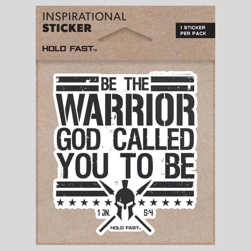 HOLD FAST Warrior Sticker