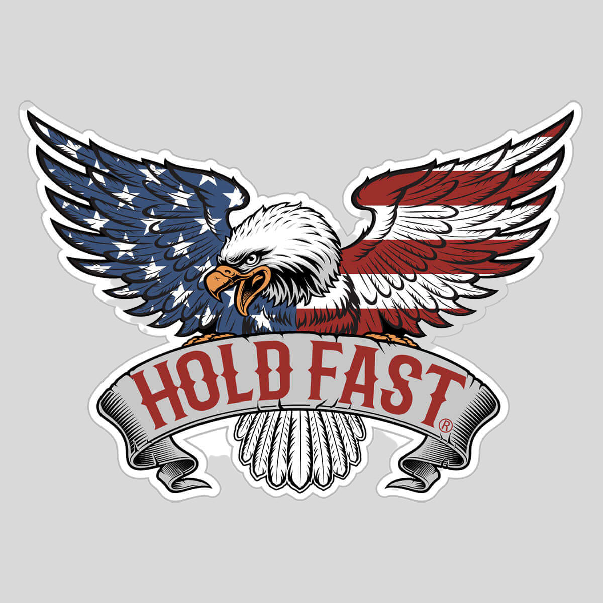 HOLD FAST Eagle Sticker