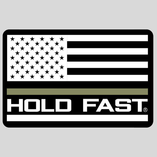 HOLD FAST Military Flag Sticker