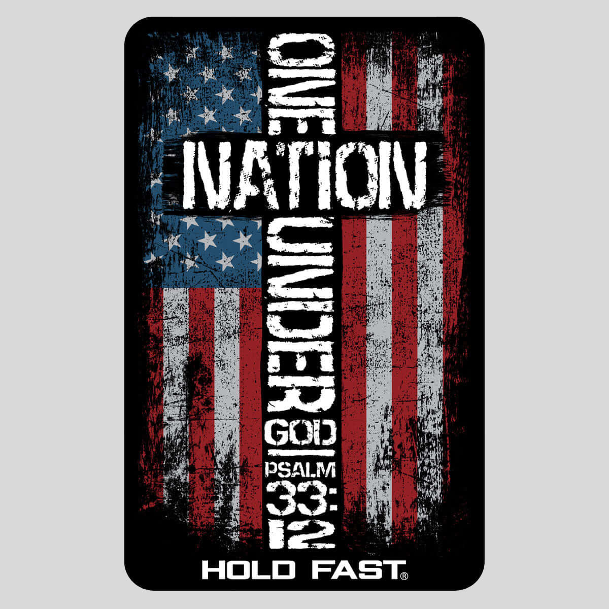 HOLD FAST One Nation Sticker Main image