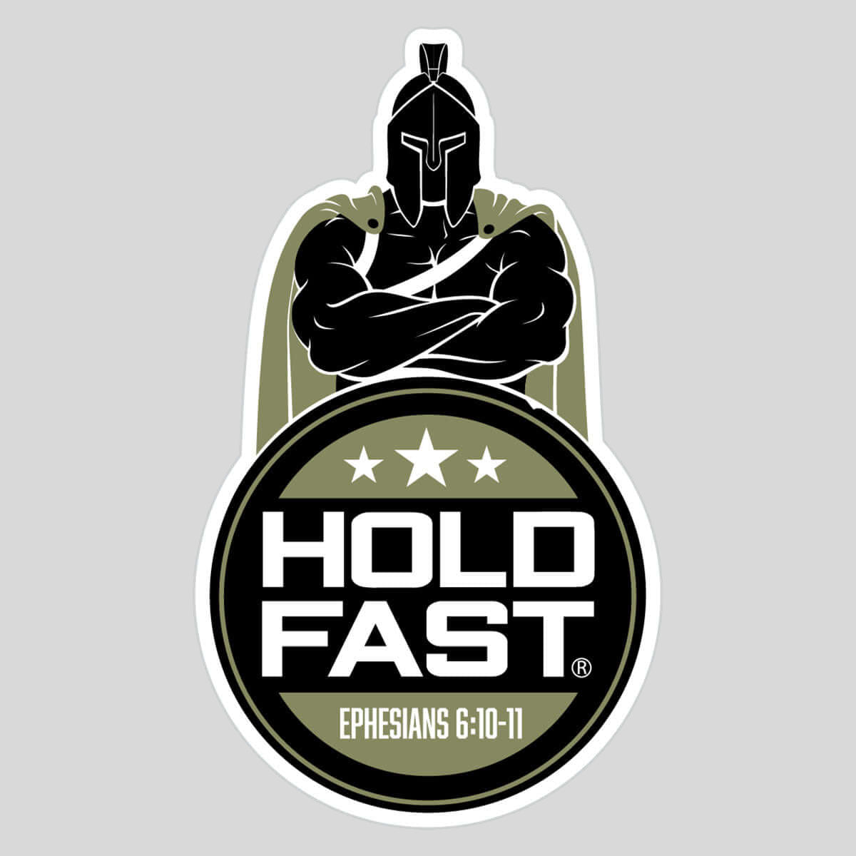 HOLD FAST Soldier Sticker