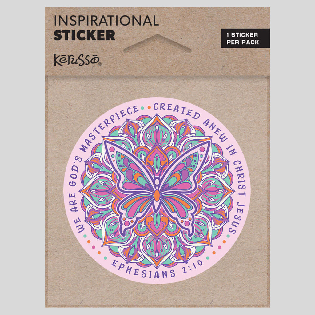 Kerusso Sticker God's Masterpiece