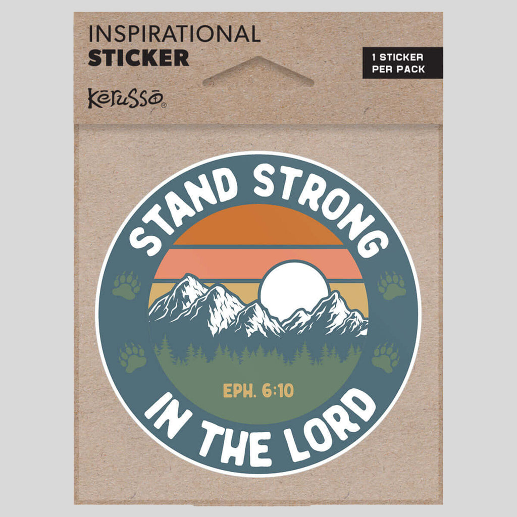 Kerusso Sticker Stand Stronger