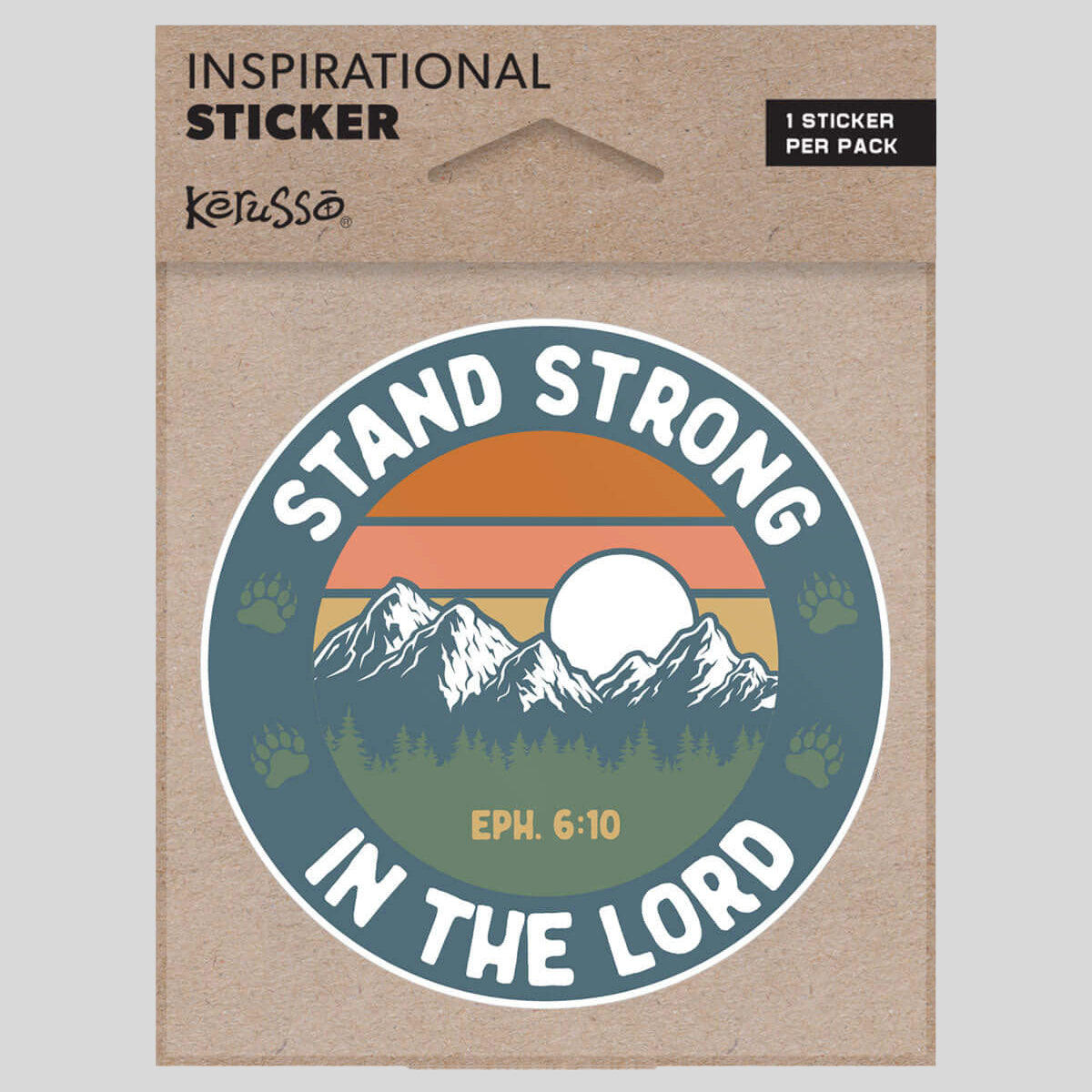 Kerusso Sticker Stand Stronger