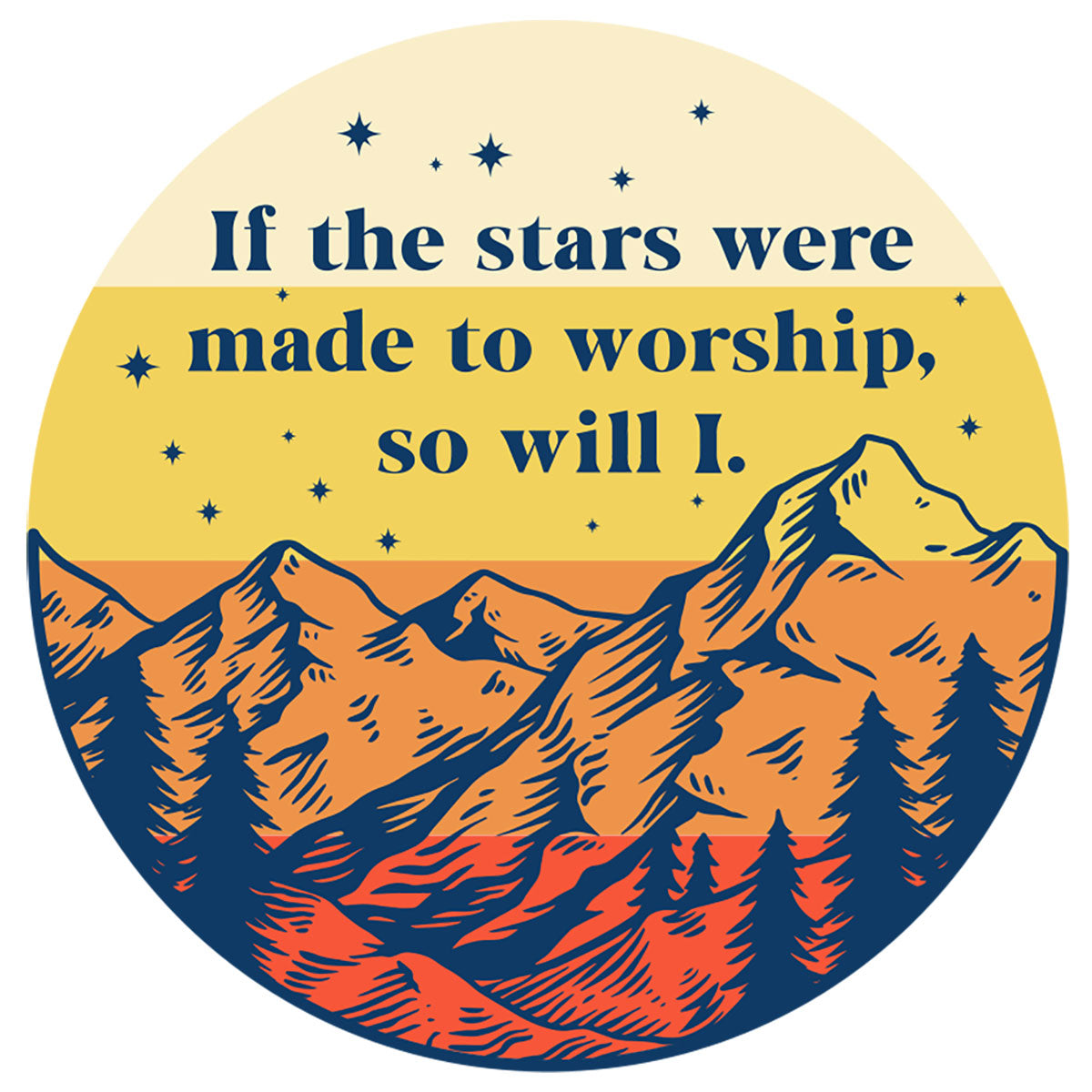 Kerusso Sticker Stars Were Made To Worship Secondary image