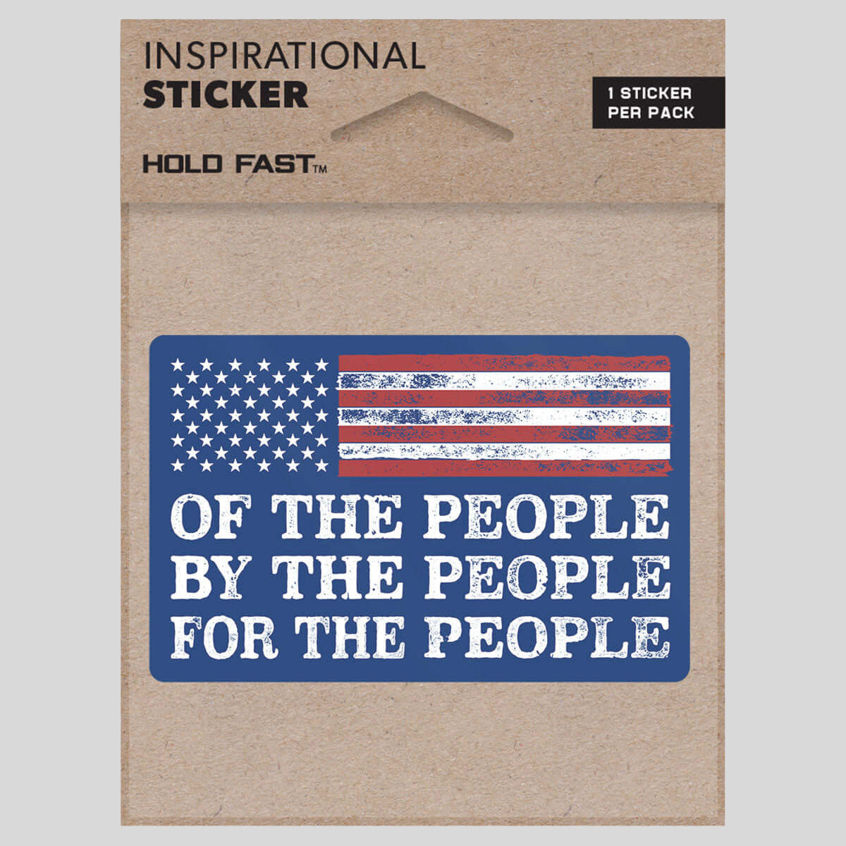 HOLD FAST Sticker Of The People Main image