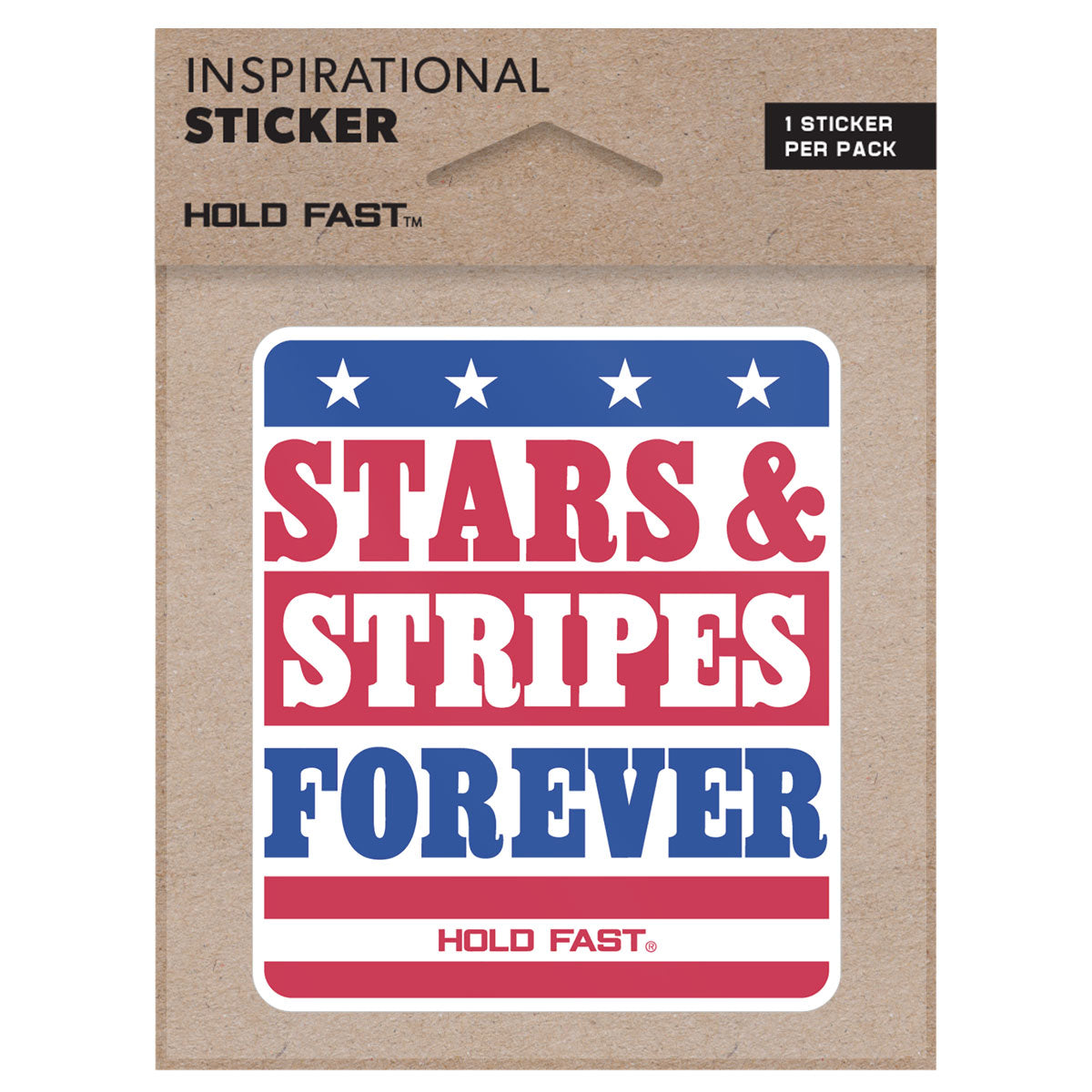 HOLD FAST Sticker Stars & Stripes Forever