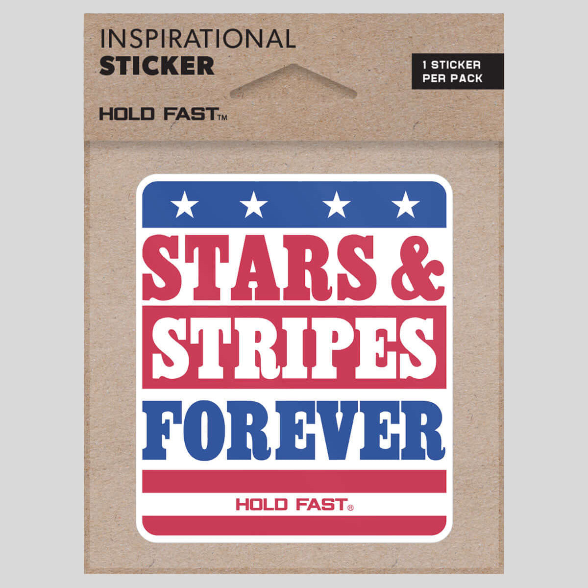 HOLD FAST Sticker Stars & Stripes Forever Main image