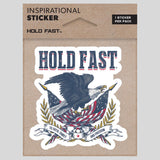 HOLD FAST Sticker Vintage Eagle