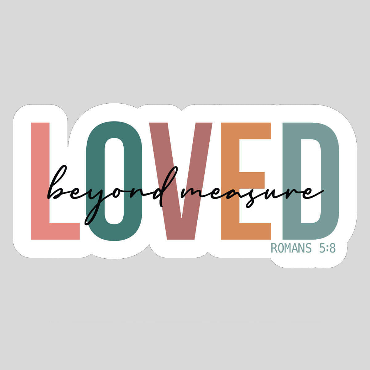 Kerusso Sticker Loved Beyond Secondary image