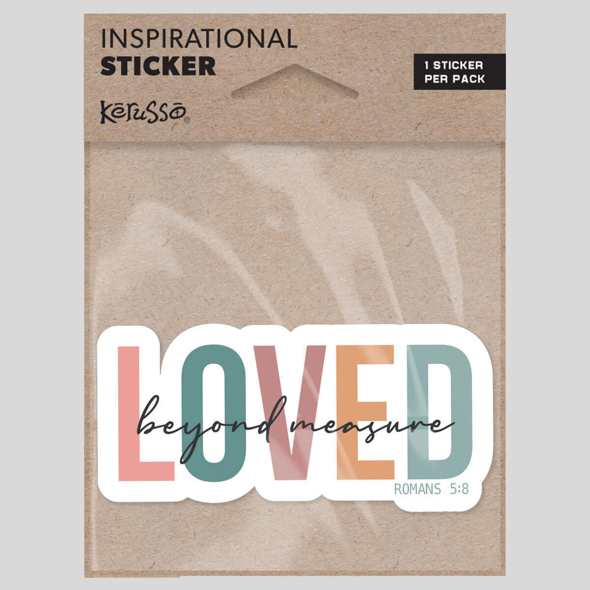 Kerusso Sticker Loved Beyond
