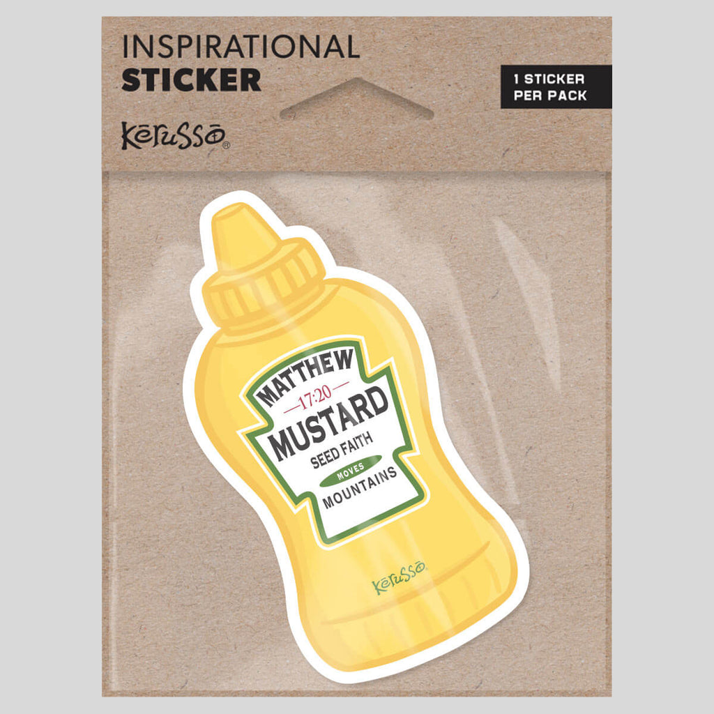 Kerusso Sticker Mustard