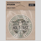 HOLD FAST Sticker Pro Faith Family Freedom