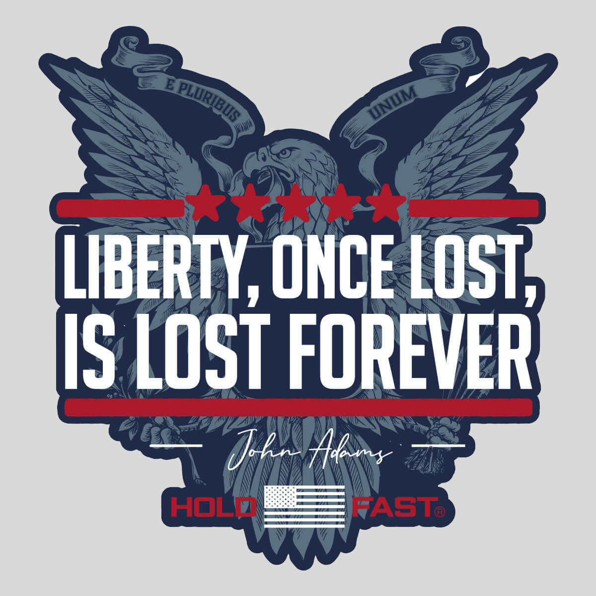 HOLD FAST Sticker Liberty Lost