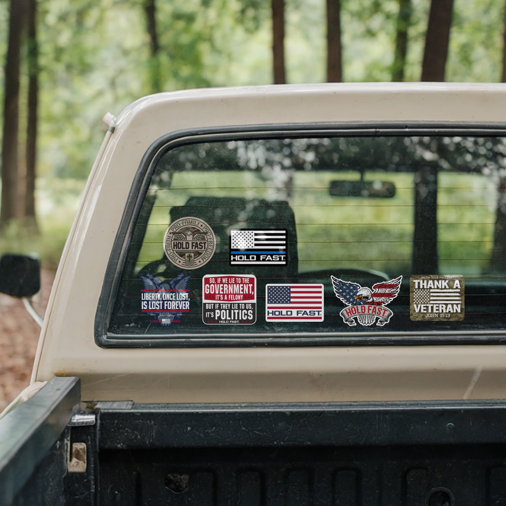 HOLD FAST Sticker Thank A Veteran