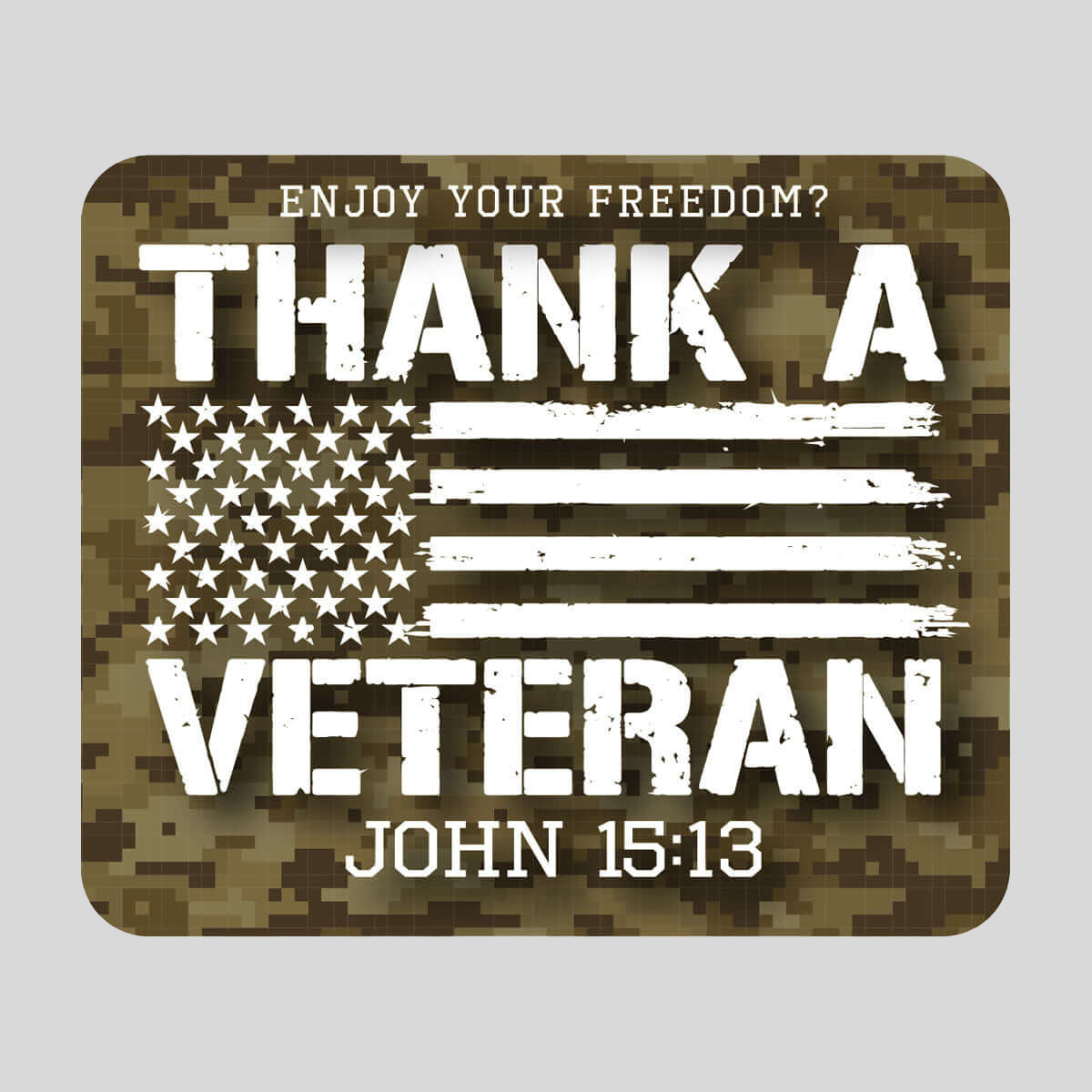HOLD FAST Sticker Thank A Veteran