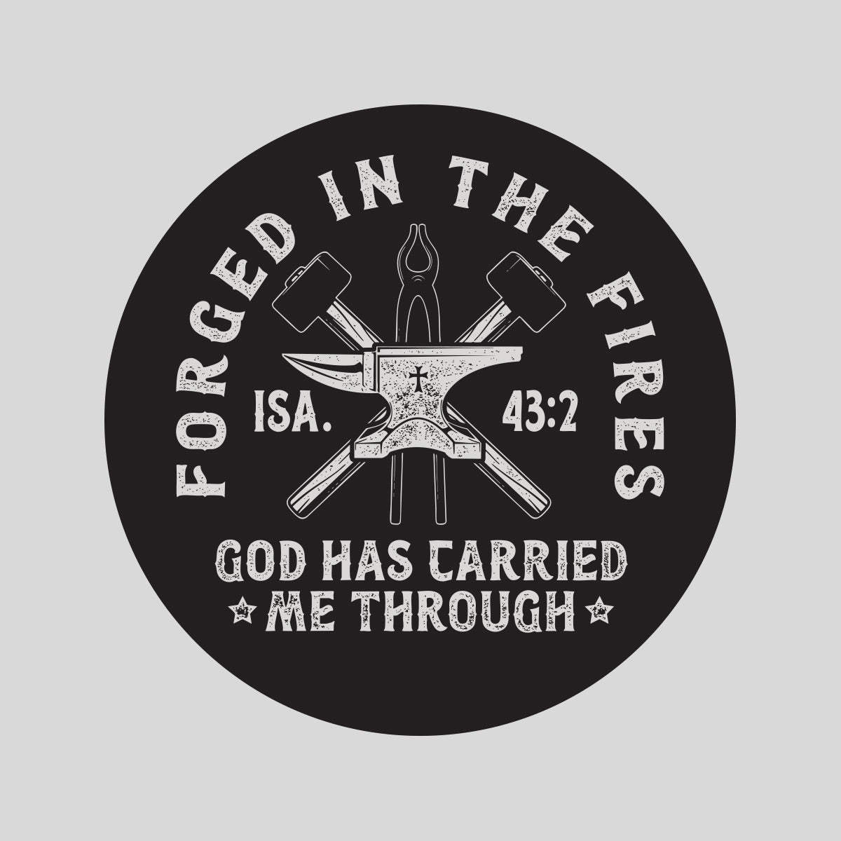 Kerusso Sticker Forged In The Fires Secondary image