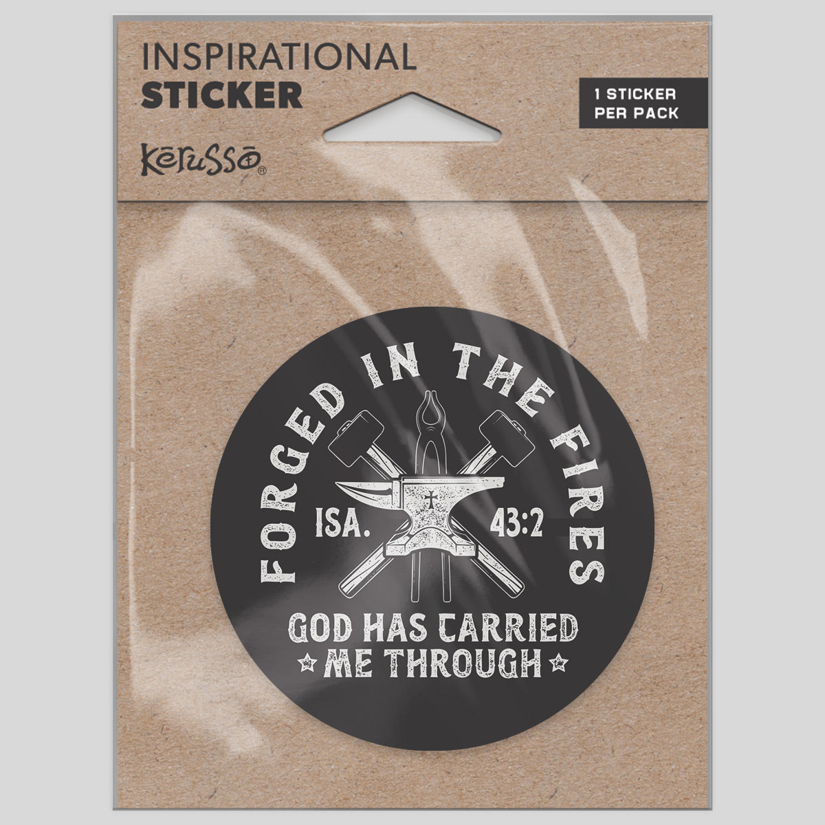 Kerusso Sticker Forged In The Fires Main image