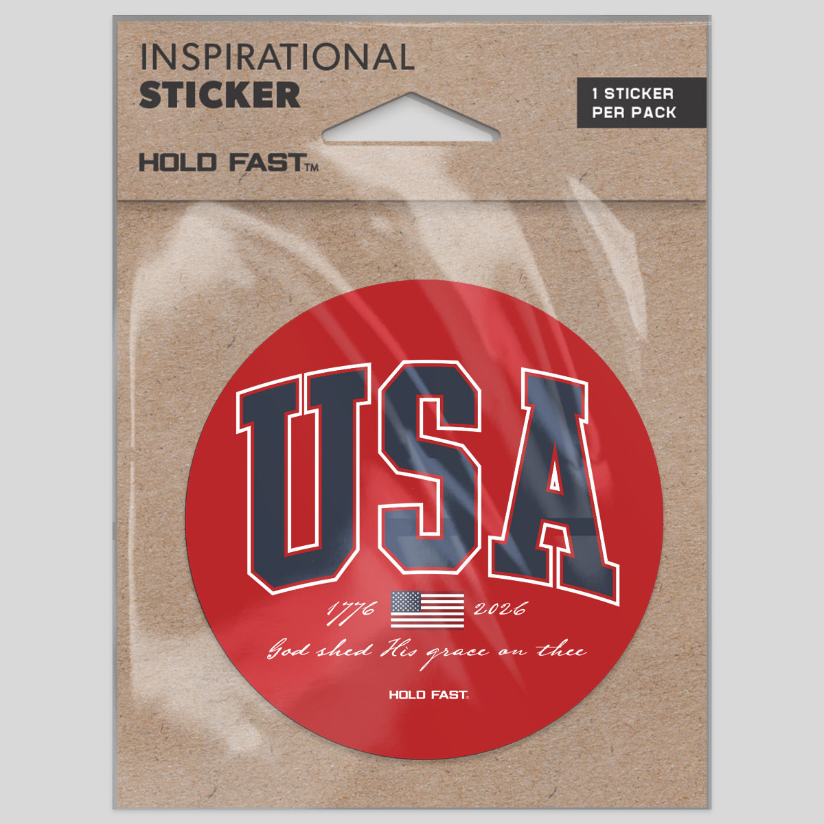 HOLD FAST Sticker USA Strong Main image