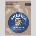 HOLD FAST Sticker America Eagle
