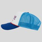 Kerusso Womens Cap Red White & Blessed Bows