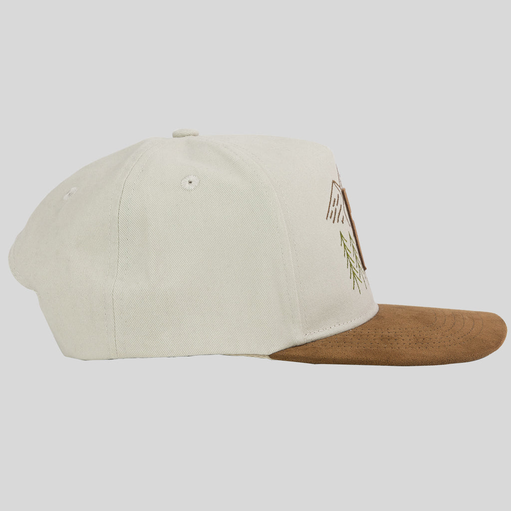 Kerusso Mens Cap Faux Suede Cross Patch