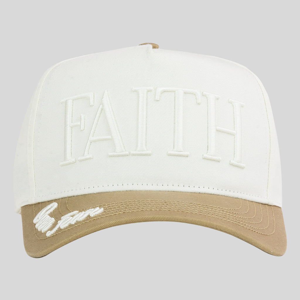 Kerusso Womens Cap Faith Over Fear Two Tone