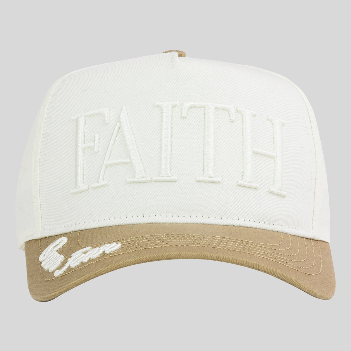 Kerusso Womens Cap Faith Over Fear Two Tone