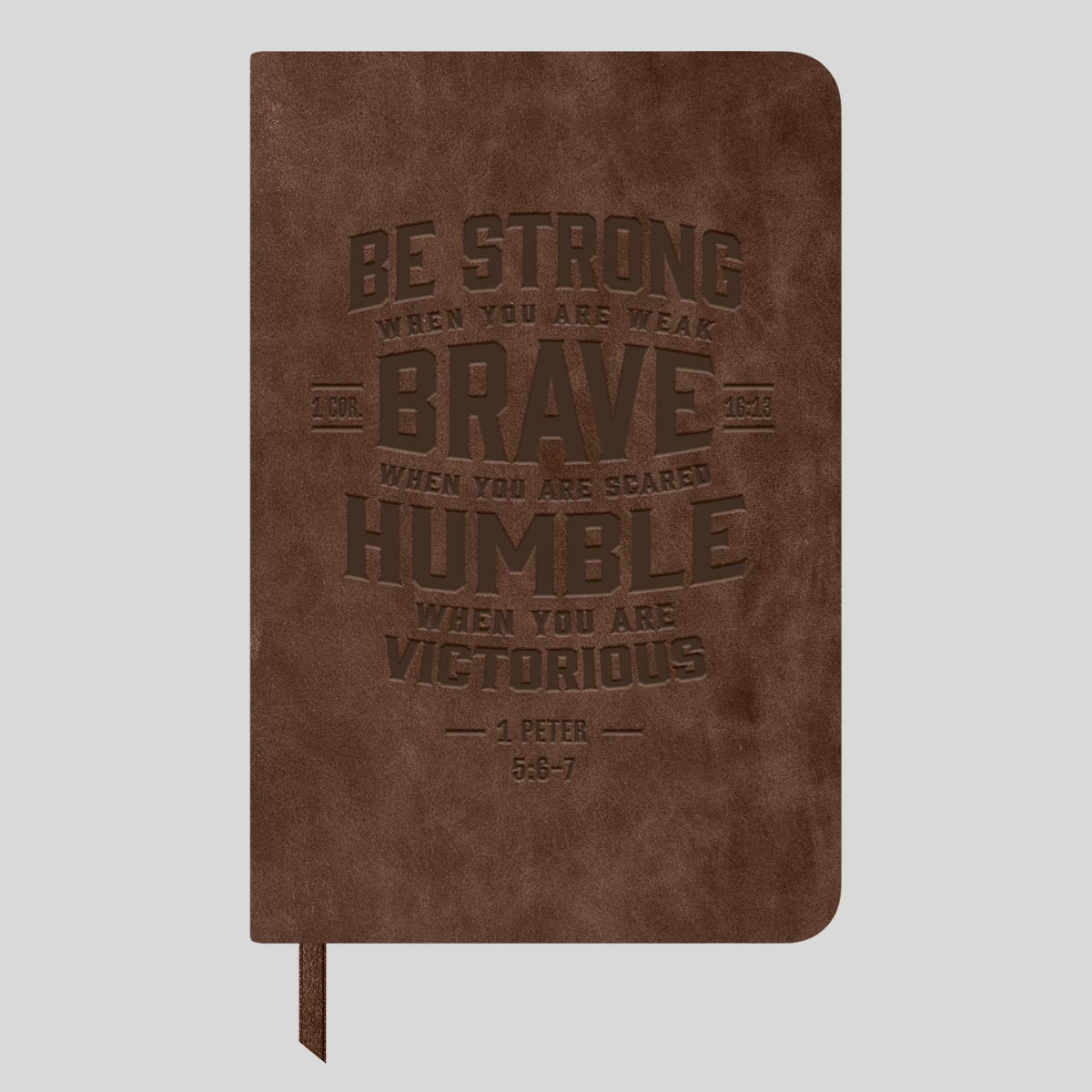 HOLD FAST Mens Leather Journal Strong Main image