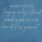 grace & truth Tote Bag Hem Of His Garment